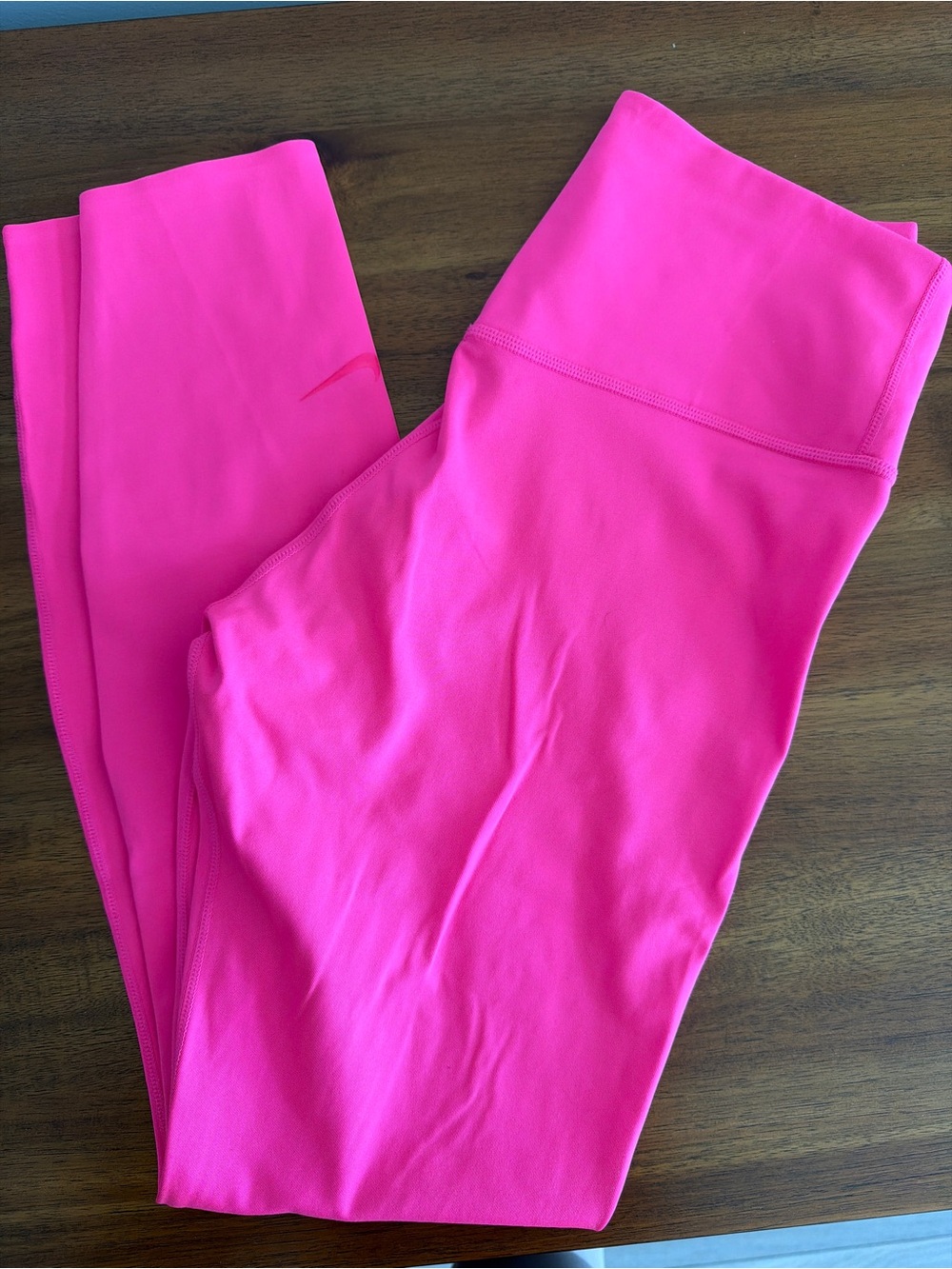 Nike Hot Pink Dri-FIT 7/8 Leggings Small